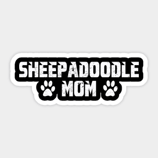 sheepadoodle mom Sticker